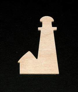 Lighthouse Cutout Shape